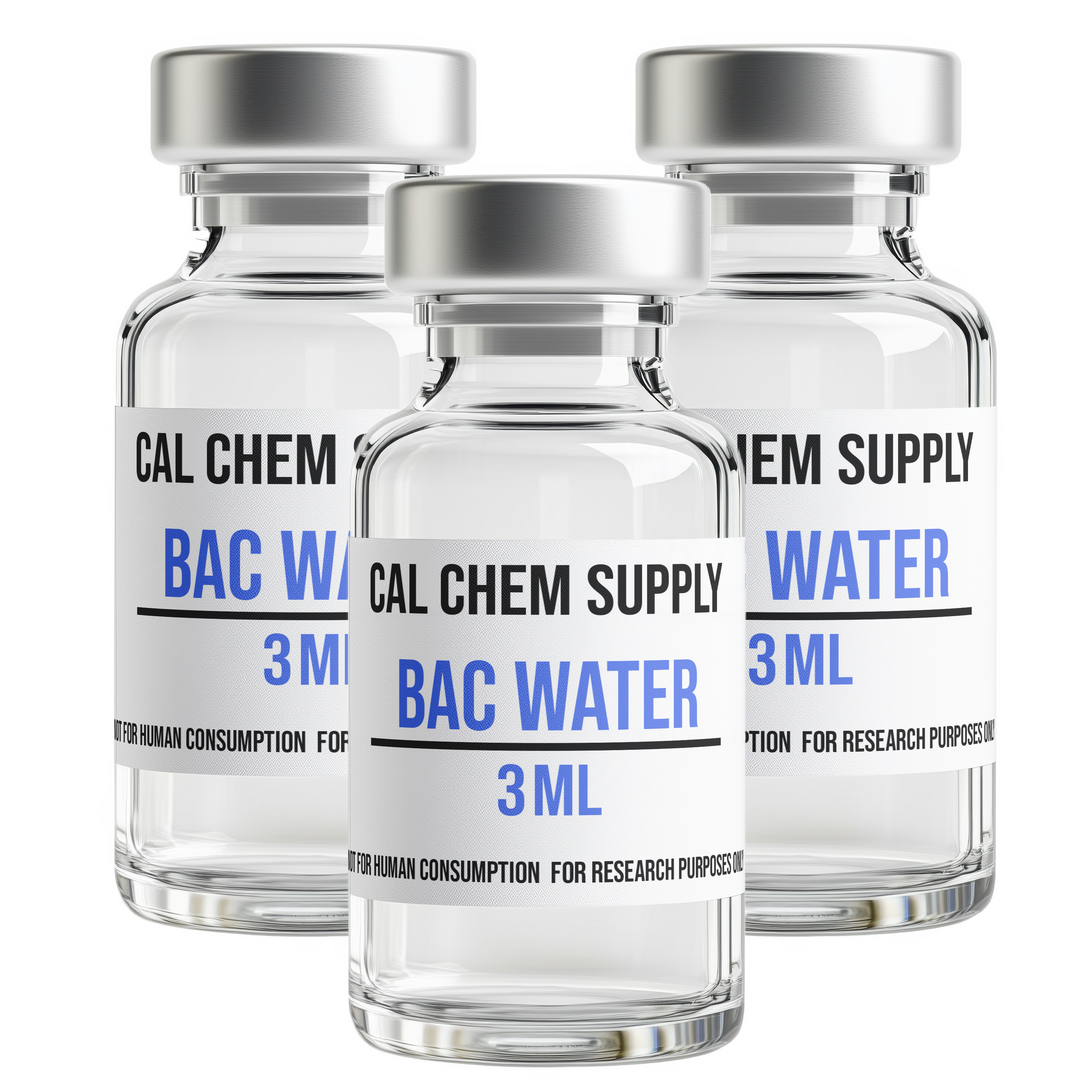 BAC WATER 3 PACK [3ML X 3]